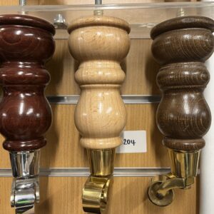 Wooden Castor Foot WF0204