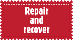 Repair and recover at AJT Upholstery Supplies