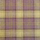 Cristina Marrone Lana Fabric in Purple Plaid