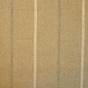 Cristina Marrone Lana Fabric in Latte Stripe