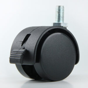 40mm Twin Wheel with Brake Castor