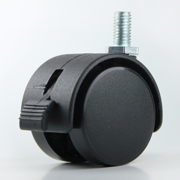 40mm Twin Wheel with Brake Castor
