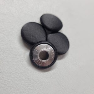 No30 Covered Tape Back Buttons