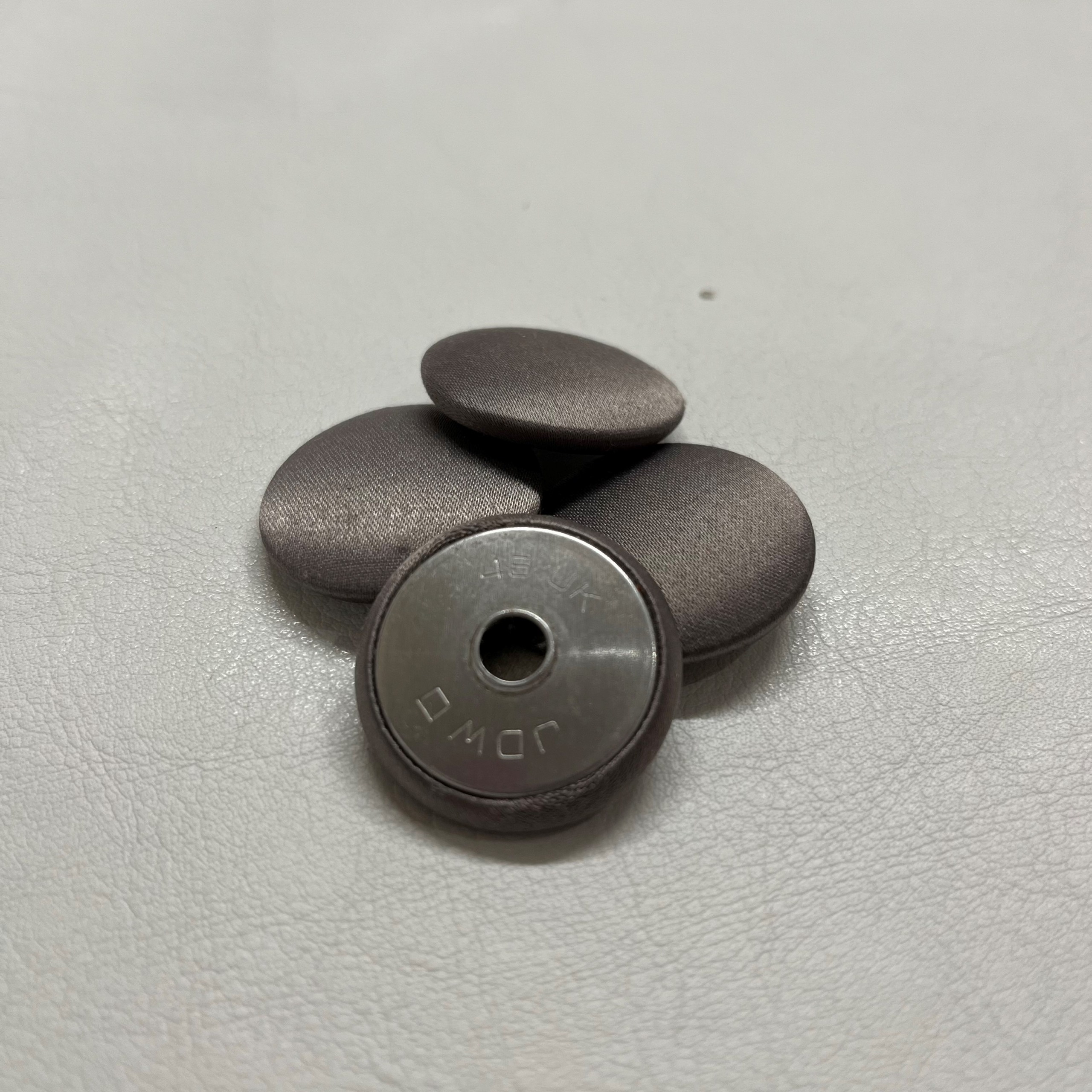 No 45 Covered Tape Back Buttons - Image 5