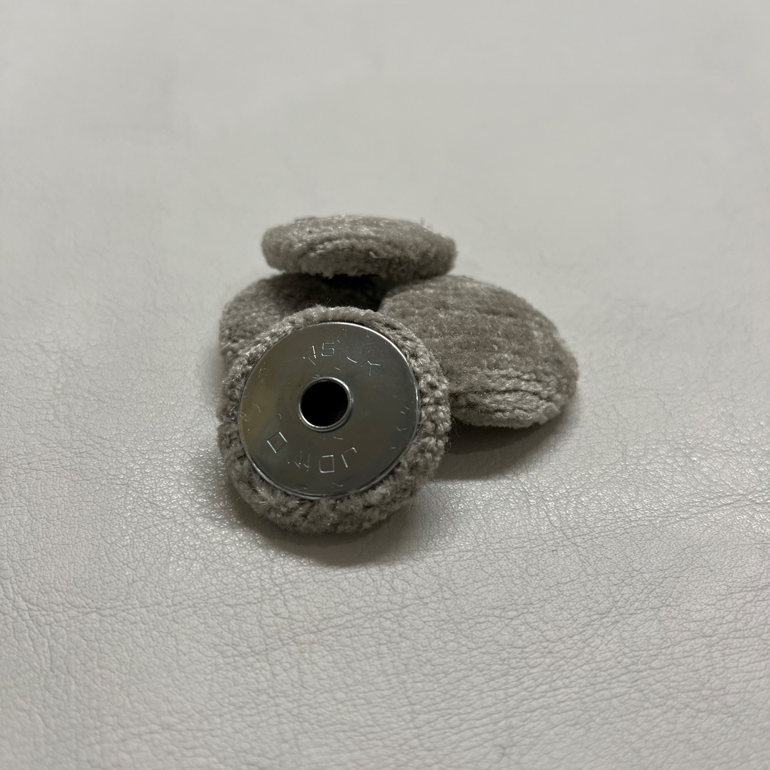 No 45 Covered Tape Back Buttons - Image 8