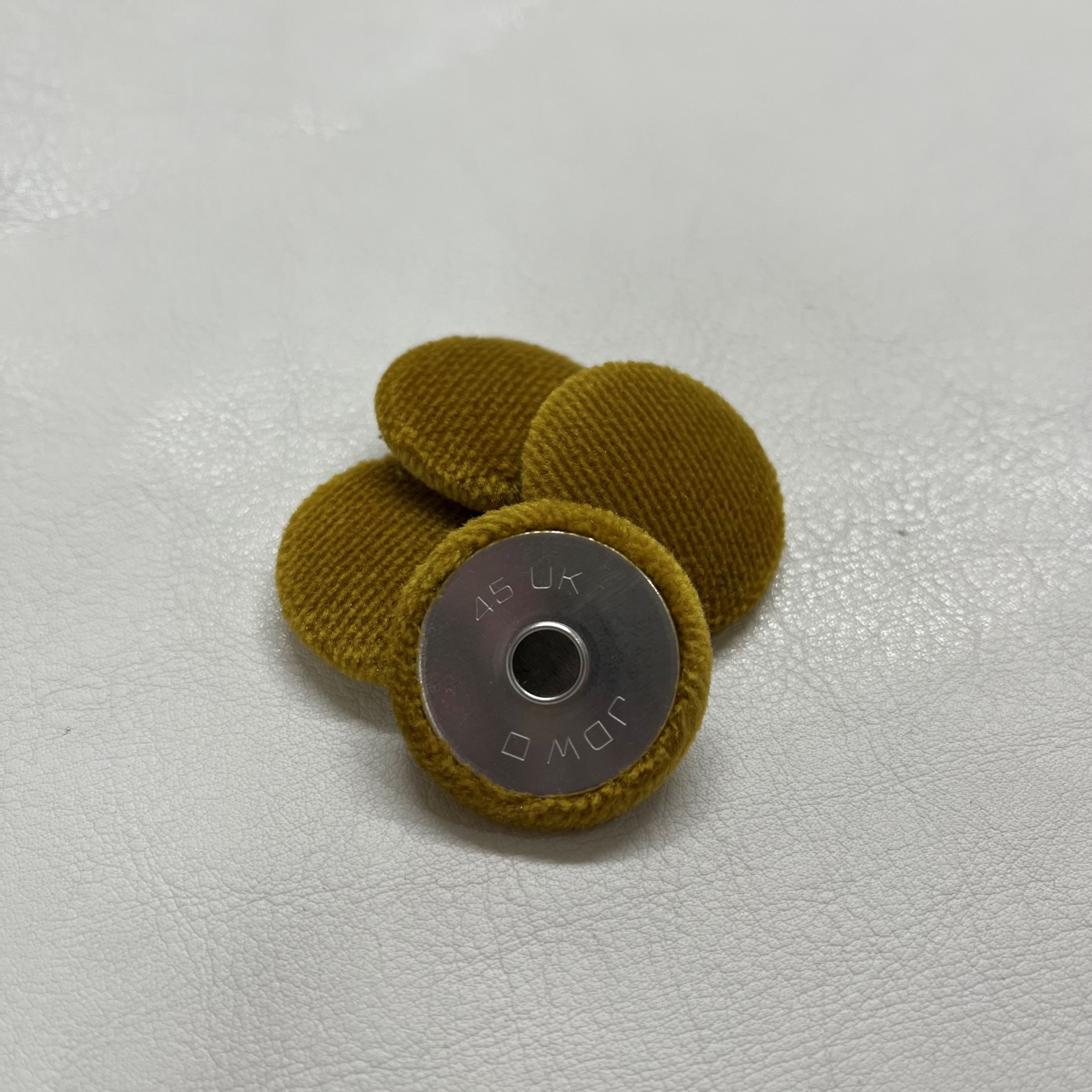 No 45 Covered Tape Back Buttons - Image 9