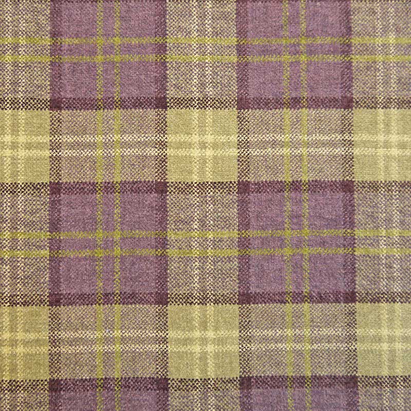 Cristina Marrone Lana 1602 PURPLE PLAID