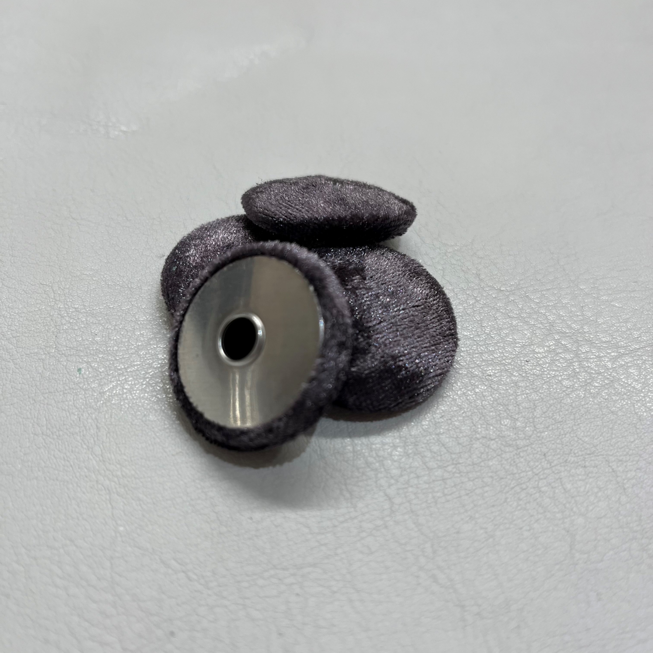 No 45 Covered Tape Back Buttons - Image 13