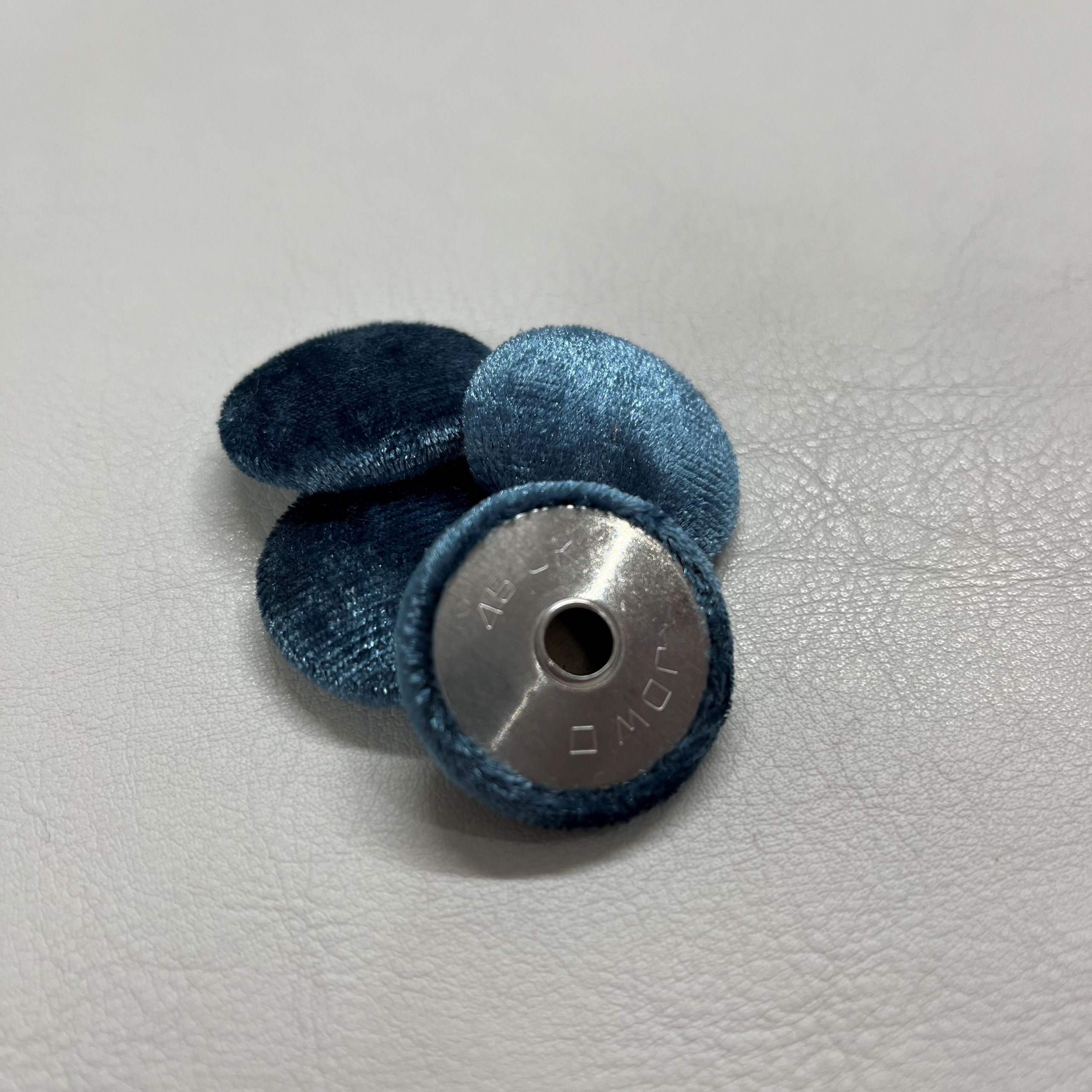 No 45 Covered Tape Back Buttons - Image 16