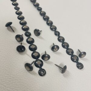 Decorative Stud Strips - Silver Renaissance 11mm